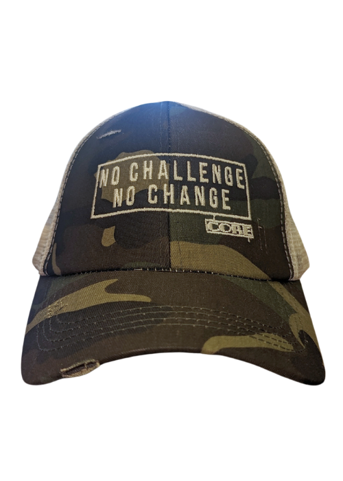 No Challenge, No Change Running Hat