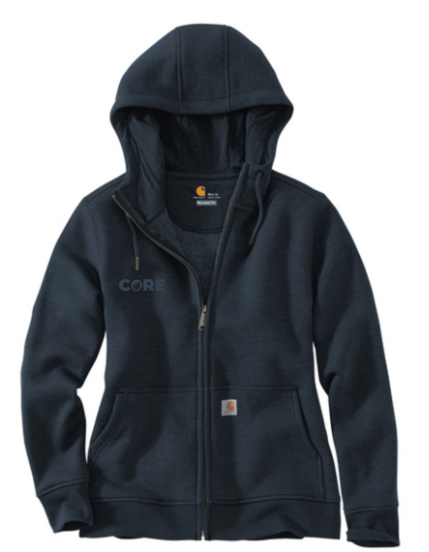 CORE Branded Carhartt® Zip-Up Sweatshirt – Women's